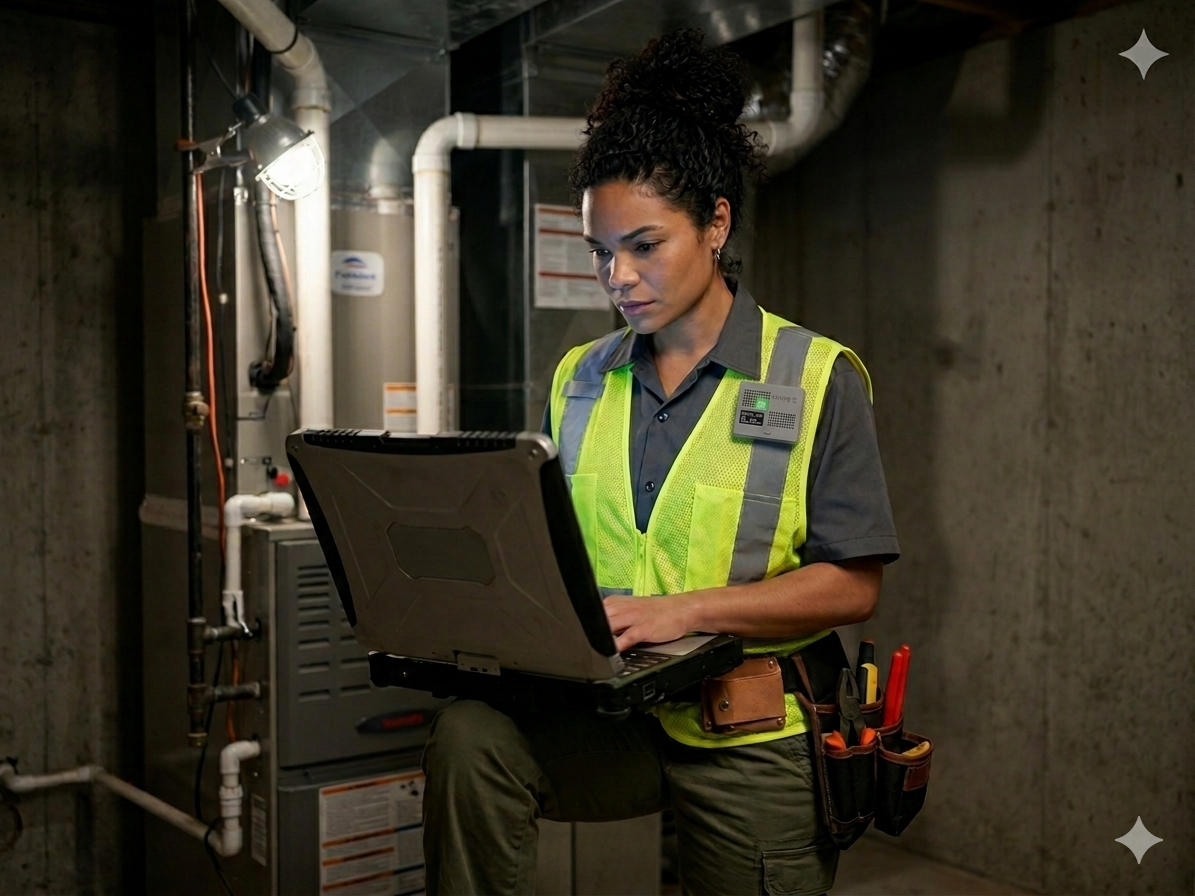 HIVIS Monitor in use